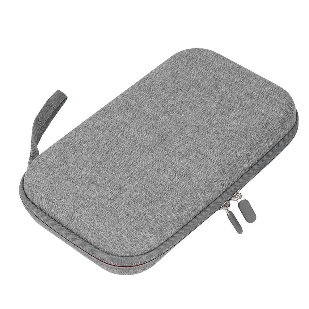 Action Camera Carrying Case, Camera Protective Storage Bag, Camera Storage Box Handbag with Carry Strap, Anti Shock, for 360 X4 X3 ONE RS GO2 Action Cameras Accessories(Grey)