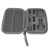 Action Camera Carrying Case, Camera Protective Storage Bag, Camera Storage Box Handbag with Carry Strap, Anti Shock, for 360 X4 X3 ONE RS GO2 Action Cameras Accessories(Grey) view 3