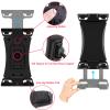 HuaerHui Universal Tablet Holder for Microphone Stand/Tripod/Ring Light Stand/Selfie Stick, Compatible with 4.7-12.9inch iPad/Smartphone/Tablet, Ball Hole Fits Diameter of 0.98in Ball Head view 4