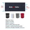 10 Cm Wide Cable Grip Floor Cables Cover for Carpet, Large Capacit Cloth Electric Cord Management Solution for Secure & Protect Wire Strip, 3' 6 10 13 Ft 16 20 82 Foot Long - Cuttable(Black,6ft/2m) view 3