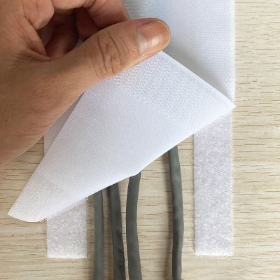 Cable Floor Strip Cord Cover Grip Cables Protector Carpet Management, Self Adhesive Power Extension Cords Hider Concealer for Exhibitions/ Gym/ Office, 1 M 2 3 4 5 6 25 M Long Reusable(White,25m(82ft)
