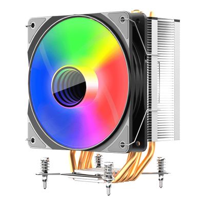 CPU Fan Advanced Heat Dissipation 4 Heatpipes Efficient CPU Cooling Fan 4PIN PWM Quiet RGB Fan 12CM