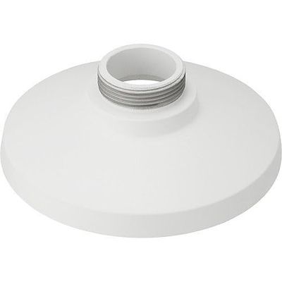Hanwha Vision SBP-301HMW3 Aluminum Cap Adapter, 1.5" NPT, White