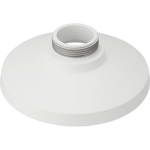 Hanwha Vision SBP-301HMW3 Aluminum Cap Adapter, 1.5" NPT, White