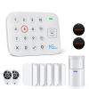 NGTeco 11-Piece Home Security Alarm Kit, Wi-Fi Home Security System with Keypad, Motion Sensor, 5 Entry Sensors, Window and Door Protection - No Contract, Compatible with Alexa & Google view 1