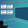 150 Inch Portable Projection Screen, Foldable Washable Anti-Crease Projector Indoor Outdoor 16:9 Movies Screen for Home Theater Office Classroom(265x150CM/120in) view 3