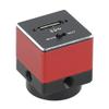 Lab Microscope Accessories 3.0 5MP 1080P 1920 * 1080 Industrial Microscope Video Camera Zoom C-Mount LED Light(with 180X Lens Light) view 4
