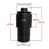 Microscope 0.3X Microscope CCD Camera Lens Ocular Adapter for Biological Stereo Microscope(23.2mm 30mm) view 2
