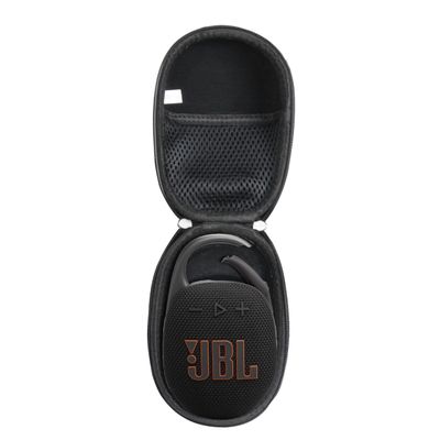 Hermitshell Hard Travel Case for JBL Clip 5 - Ultra-Portable Waterproof & Dustproof Bluetooth Speaker (Black)