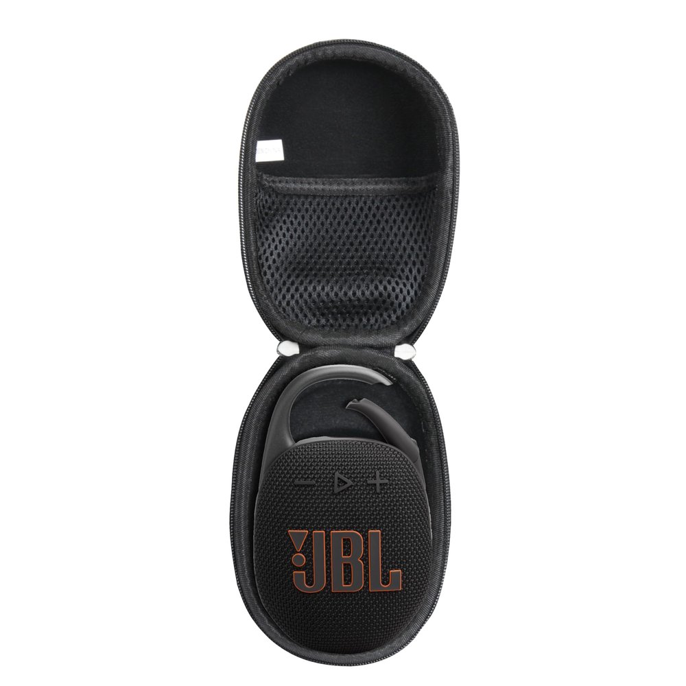 Hermitshell Hard Travel Case for JBL Clip 5 - Ultra-Portable Waterproof & Dustproof Bluetooth Speaker (Black)