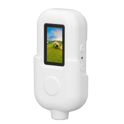 1080P Body Worn Camera, Portable Video Recorder, Motion Detection Hotspot, 140 Degree Wide Angle Lens, 0.96 Inch Color Display Screen, Supports up to 128GB, Built in 500mAh (White)