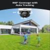 ANNKE 3K PT PoE Camera System, 2pcs IP Security Camera Outdoor, 8CH H.265+ NVR with 2TB HDD, Two-Way-Audio, Auto-Tracking Lite, AI Human Detection, Smart Dual Light, 512GB SD Card Slot, CPT500 view 2