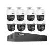 ANNKE 3K PT PoE Camera System, 8pcs IP Security Camera Outdoor, 8CH H.265+ NVR, Two-Way-Audio, AI Human Detection, Auto-Tracking Lite, Smart Dual Light, 512GB SD Card Slot, CPT500Not Included HDD view 1