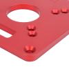 Universal Aluminum Router Table Insert Plate with Flip Trimming Board for Woodworking Benches Compatible with Router Bushing Guides Trim Base Plates view 4