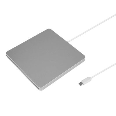Type C External DVD Burner, Quiet One Burning, Slot in Load, Fast Data Transmission, Wide Compatibility, for OSX Win98 to Win10