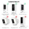 2Pack Ring Camera Wall Mount for Ring Stick Up Cam & Ring Outdoor Cam Plus, 360 Degree Adjustable No Drilling Mount for Ring Outdoor Indoor Camera(Black) view 2