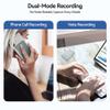 AI Voice Recorder, Free Real-Time Transcription & Translation | Chat gpt Powered Summarizer, 93 Languages, 64GB Memory, App Controlled, for Lectures, Interviews, Meetings, & Calls(Blue) view 2