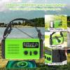 Rckskaya 20000mAh Emergency Hand Crank Radio, NOAA Weather Radio AM FM view 3