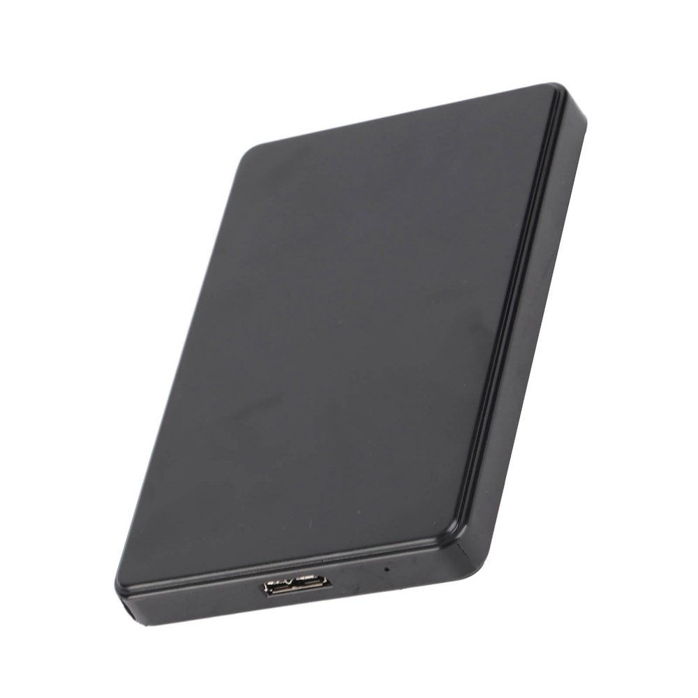 aqxreight W25Q730M 2.5 USB3.0 for Mobile Hard Disk Box Case HDD Enclosure S Support 2TB Enclosure It Incredibly Allowing Easily It with You (Black)