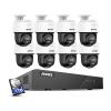 ANNKE 3K PT PoE Camera System, 8pcs IP Security Camera Outdoor, 8CH H.265+ NVR with 1TB HDD, Two-Way-Audio, AI Human Detection, Auto-Tracking Lite, Smart Dual Light, 512GB SD Card Slot, CPT500 view 1