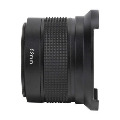 52mm 0.35X Universal Wide Angle Fis Lens with Lens Storage Pouch for SLR DSLR Versatile Lens to Camera Lens Making It with Including Ensu and