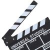 aqxreight Wooden Director Sc Clapperboard TV Movie Board Film Prop Ergonomic of This It Easy Use Comfortable the Sc Take You Organized view 2