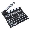 aqxreight Wooden Director Sc Clapperboard TV Movie Board Film Prop Ergonomic of This It Easy Use Comfortable the Sc Take You Organized view 4