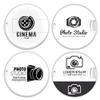 Round Card Custom USB Flash Drive, Personalized Circle Shaped USB Drives for Business Promotions, Wedding Favors, Corporate Gifts, Brand Events, Optional Custom Packaging (8GB,50PCS) view 4