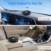 Gelielim Portable CD Player for Car, Rechargeable Personal CD Player with FM Transmitter, Bluetooth Transmitter & Receiver, Dual Stereo Speakers, AUX Output, Anti Skip, MP3 CD/CD-R/RW Disc Player view 2
