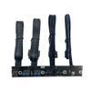 5Ports USB PC Front IO Panel Bracket 2*USB3.0 + 2*USB2.0 + 1*USB-C 20G with LED Switch for PC Case Desktop Chassis L4K 50CM (Black) view 1