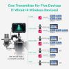 Accsoon CineView Master 4K Wireless Video Receiver, 2.4+5+6GHz Tri-Band 8202ft Range 25 ms Latency, 4K60/1080p60 HDMI SDI Wireless Video Transmission System for Livestreaming/Monitoring (1 RX) view 4