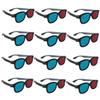 DOITOOL 20pcs Red Blue Glasses Frame Blue Light Blocking Cinema Glasses Lightweight Plastic Movie for Boys and Girls Adults view 1