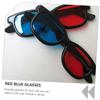 DOITOOL 20pcs Red Blue Glasses Frame Blue Light Blocking Cinema Glasses Lightweight Plastic Movie for Boys and Girls Adults view 2