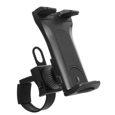 Angoily Stroller Phone Mount and Bike Tablet Rack Mobile Device Clamp for Stationary Bikes Ellipticals Scooters and Shopping Carts