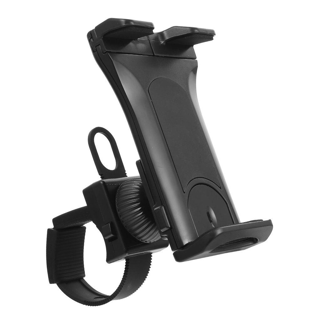 Angoily Stroller Phone Mount and Bike Tablet Rack Mobile Device Clamp for Stationary Bikes Ellipticals Scooters and Shopping Carts