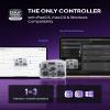 TOUR BOX Elite Plus - iPad Drawing Bluetooth Controller, Video Editing Photo Color Grading Speed Editor, Programmable Creative Console Keyboard for DaVinci Procreate Adobe Softwares and More view 3