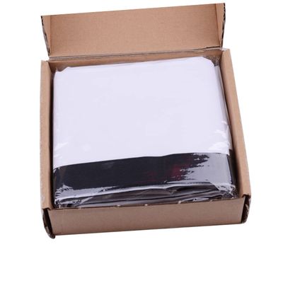 Housoutil Sturdy Fiber Projection Screen Retractable Screen for Office Classroom Conference