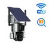 Cameras for Home Security Outdoor 4G Solar Camera 8MP 4K Dual Scrceen 10X Optical Zoom Two-way Audio Color Night Vision CCTV Surveillance IP Camera with Motion Detection(Wifi No Zoom No Card) view 2