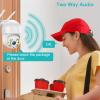 Cameras for Home Security 8MP 4K IP Camera 5MP Speed Dome Auto Tracking PTZ Camera Smart Home Outdoor Wireless Camera Surveillance Monitor with Motion Detection(2MP NO SD Card) view 2