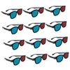 DOITOOL 20pcs Glasses Glasses Men Red Lens Frames Stereoscopic for Boys and Girls Adults Compact Travel Accessory view 1