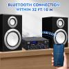 Amplifier Home Audio,BT-398A 2 Channel Bluetooth Audio Amplifier 60Wx2 Stereo Receivers with FM/USB/SD/MIC Inputs for Karaoke,Home Stereo Audio System view 4