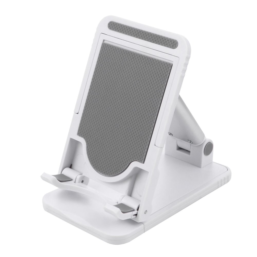 Angoily Adjustable Cell Phone Stand Heavy Duty Phone Holder Desk Pad Bracket Comfortable Silicone Pad Ideal for Multiple Scenarios