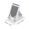 Angoily Adjustable Cell Phone Stand Heavy Duty Phone Holder Desk Pad Bracket Comfortable Silicone Pad Ideal for Multiple Scenarios view 2
