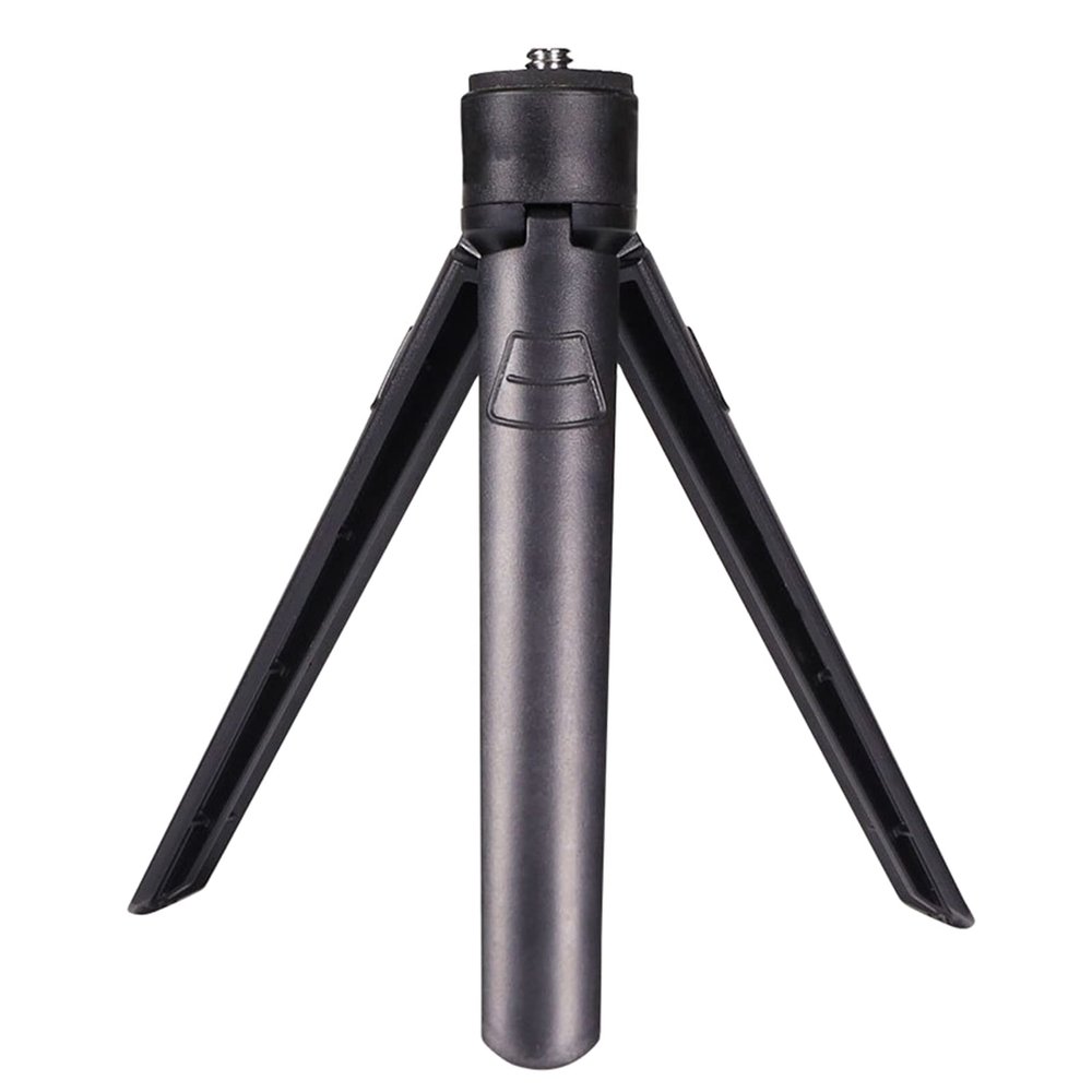 Aouzsta Compact Tripod with 1/4 Screw Tripod Tabletop Desktop Stand Portable Camping Lamp Bracket Light Holder Rack