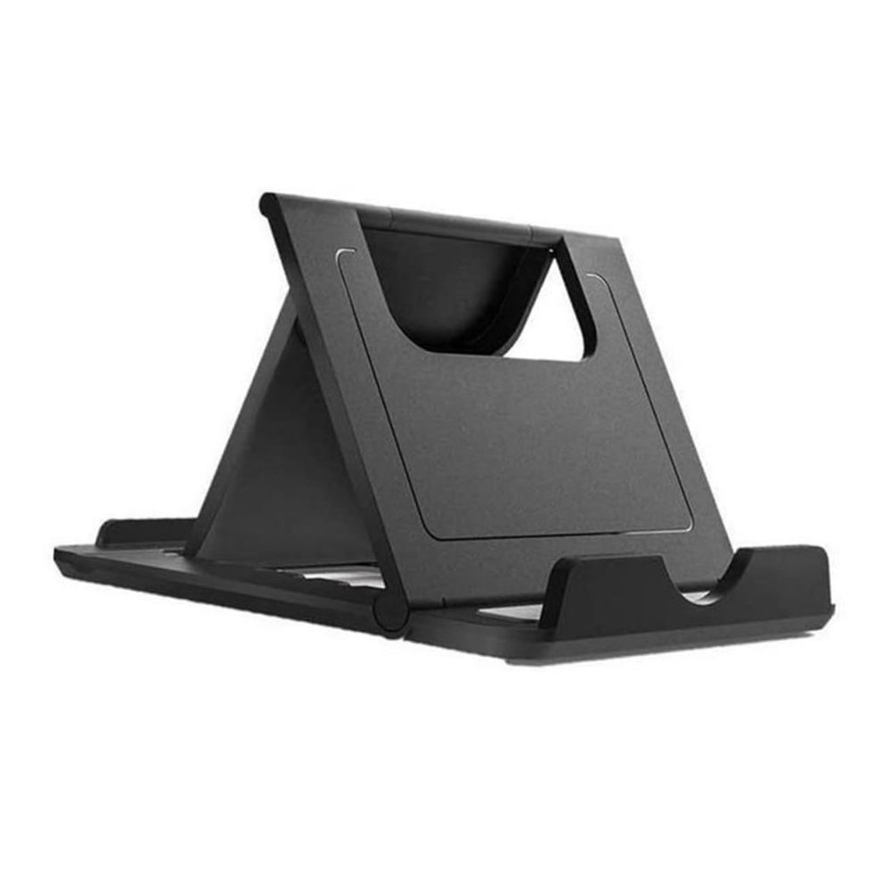 Angoily Strong Abs Slip Rubber Phone Stand Slots Adjustable Cell Phone Tablet Holder Foldable Compatible