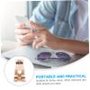 Angoily 1pc Mini Cellphone Holder Portable Folding Aluminium Alloy Tablet Stand for Video Chat and Study Phone Rack Compact Design Option view 2