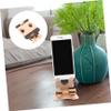 Angoily 1pc Mini Cellphone Holder Portable Folding Aluminium Alloy Tablet Stand for Video Chat and Study Phone Rack Compact Design Option view 4
