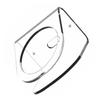 Angoily Speaker Stand for Wall Mount Bracket Soundbar Mounting Bracket Stylish Design Easy Installation view 1