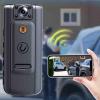 LICAEVEY Mini Body Camera 1080P HD with Memory Card, Wearable Video Recorder Night Vision IP65 Water Proof Portable Camcorder for Outdoor Cycling Delivery Security (32GB) view 2
