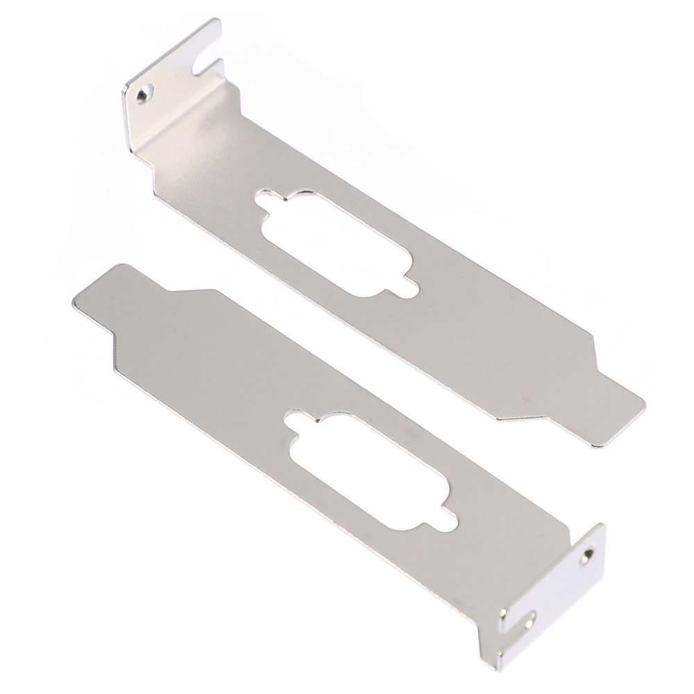 Angoily 20pcs Pci Slot Cover for Custom Hard Steel Pci Blank Bracket Vented Expansion Plate Heat Dissipation